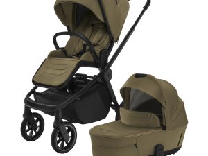 Set športový kočík Move Cross 5 + hlboká korba XL 5 + adaptéry, Toffee Brown
