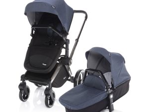 SET Podvozek Evoque + Farebný set ku kočárku Evoque, S/BL_Jeans