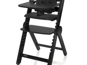 Drevená jedálenská stolička Clipp & Clapp, Black