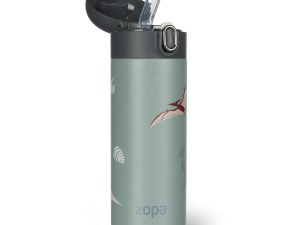 Termoska na tekutiny s brčkem 400 ml, Dino
