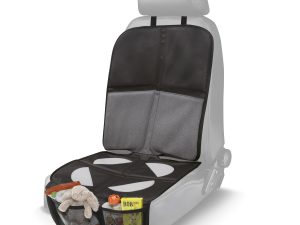 Chránič sedadla pod autosedačkou umývateľný, Black