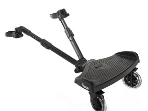 Skejtík ku kočíku Segboard 2, Black