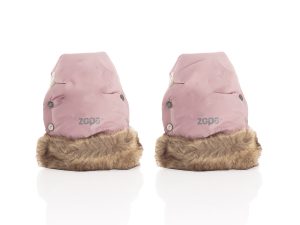 Zimné rukavice Fluffy 2, Old Pink