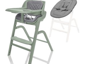 Set stolička Inpira + novorodenecký set, Pistacio Green
