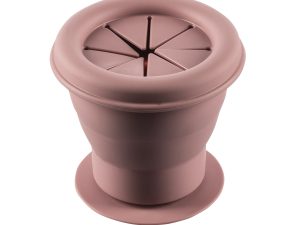 Silikónová miska na sušienky s prísavkou, Old Pink