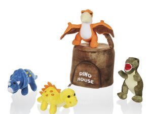 Plyšový set hračiek, Dino