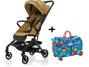 Športový kočík Jet + kufrík Pack&Ride ZDARMA, Kodi Bronze
