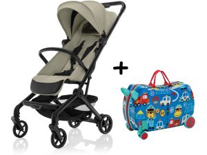 Športový kočík Jet + kufrík Pack&Ride ZDARMA, Boss Grey