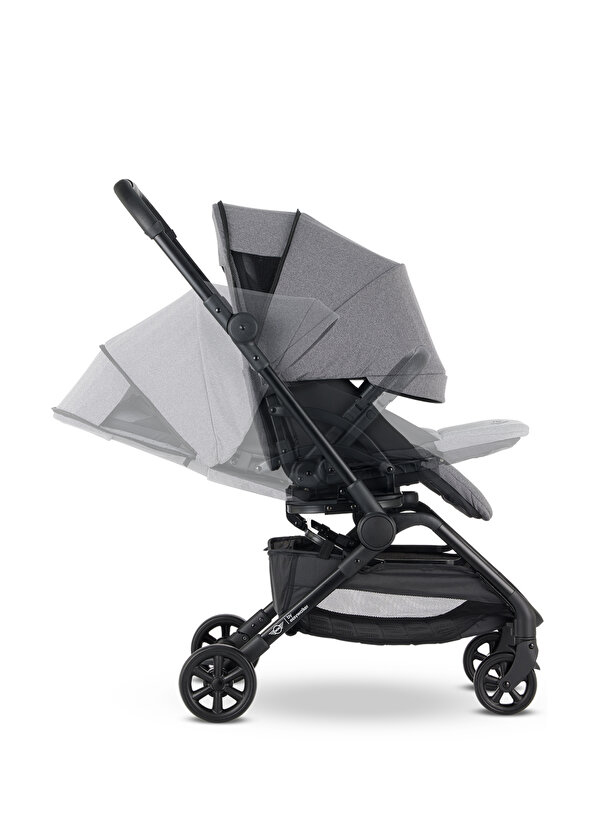 EASYWALKER Kočík športový MINI by EASYWALKER Turn Soho Grey - Image 3