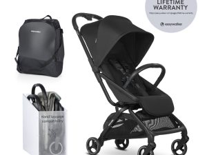 EASYWALKER Kočík športový Rockey S Pure Black