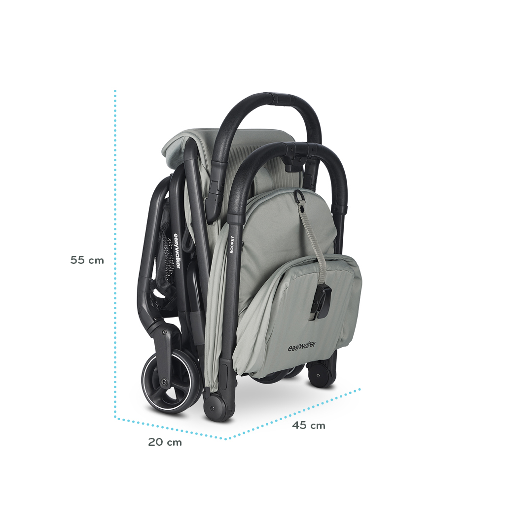 EASYWALKER Kočík športový Rockey S Pure Black - Image 19