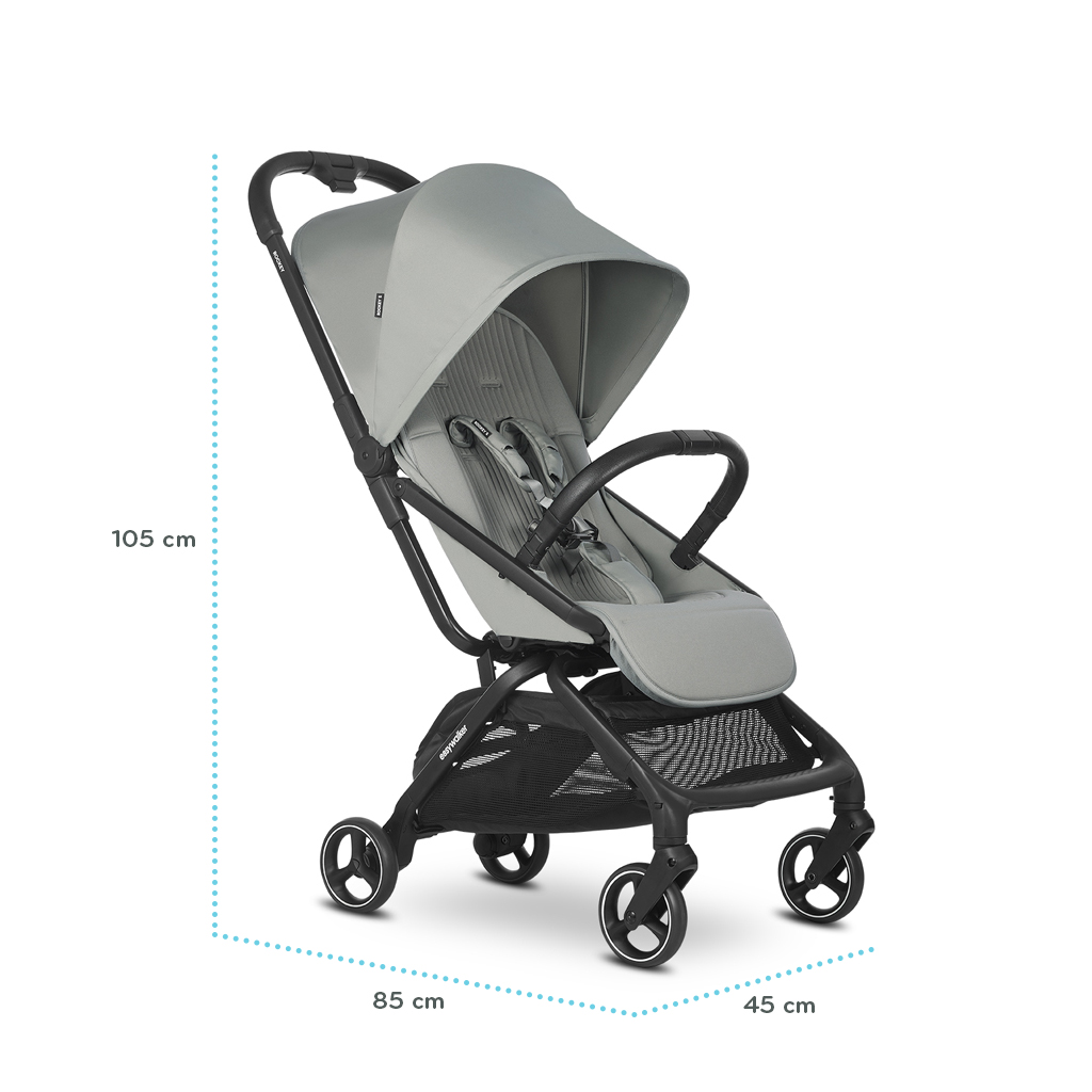 EASYWALKER Kočík športový Rockey S Smooth Grey - Image 18