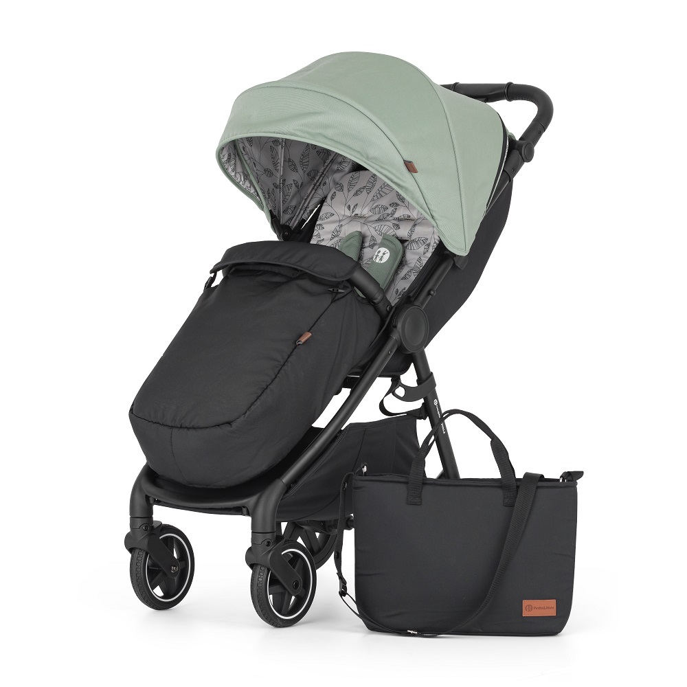 PETITE&MARS Kočík športový Royal3 Black Iron Green - Image 2