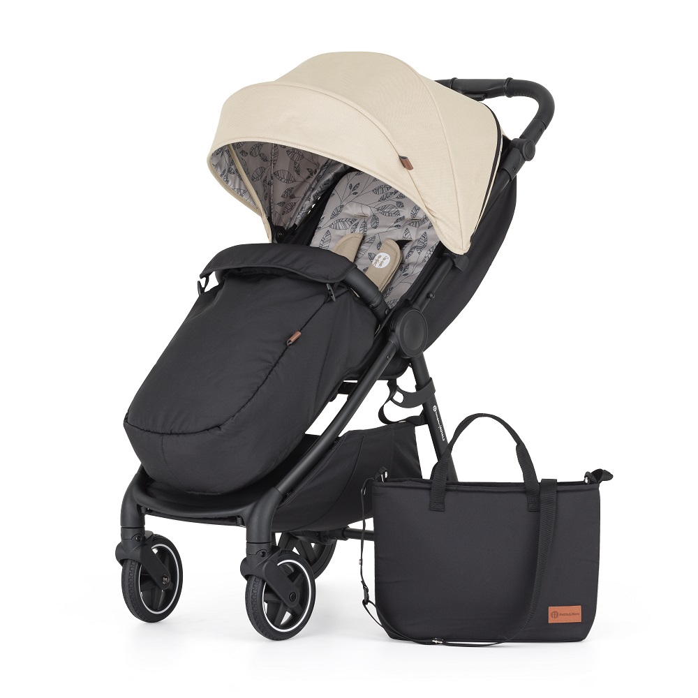 PETITE&MARS Kočík športový Royal3 Black Sahara Beige - Image 2