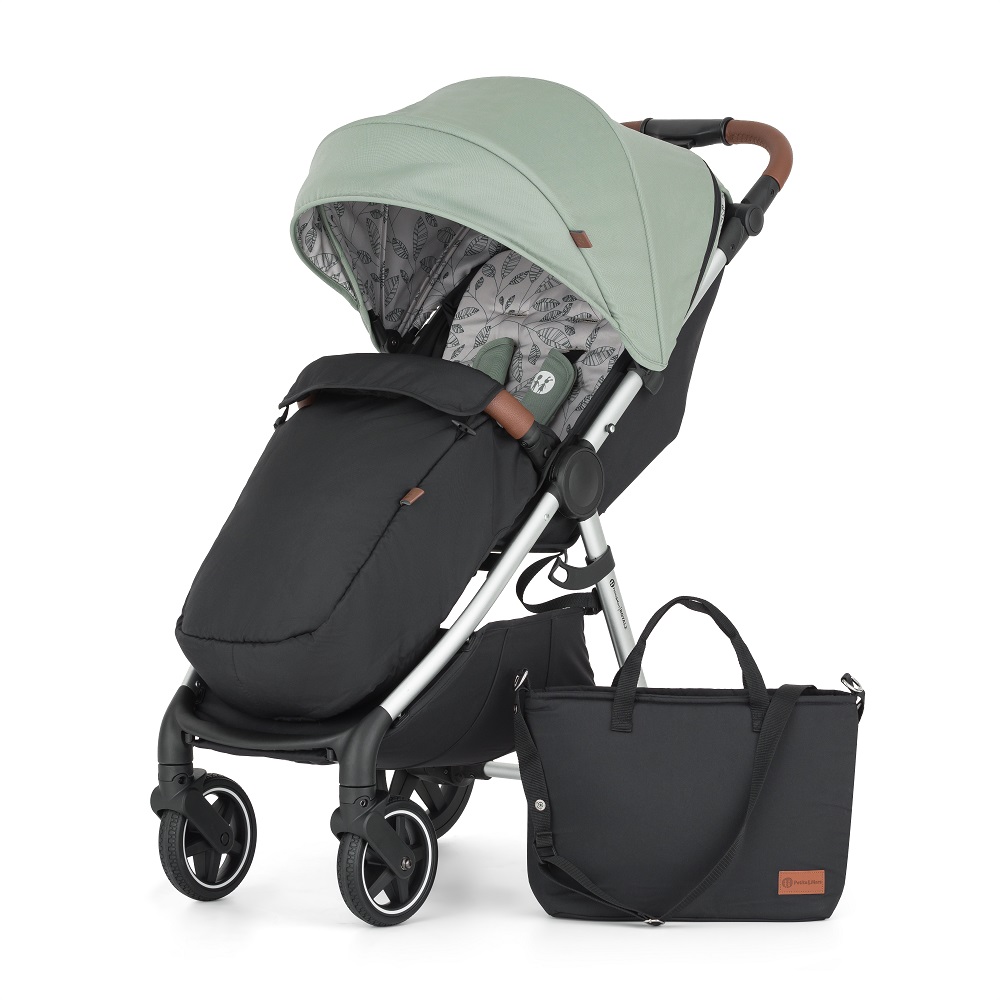 PETITE&MARS Kočík športový Royal3 Silver Iron Green - Image 2