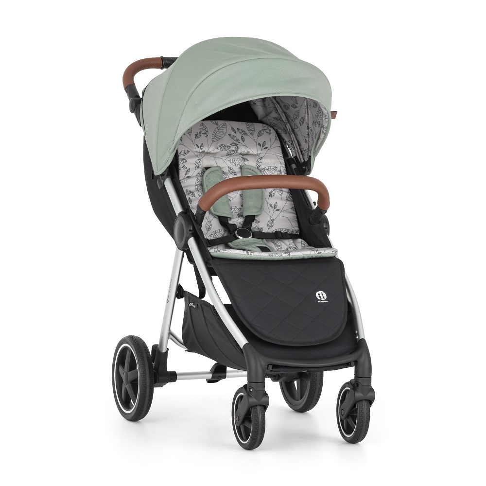 PETITE&MARS Kočík športový Royal3 Silver Iron Green - Image 3