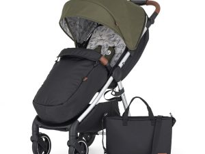 PETITE&MARS Kočík športový Royal3 Silver Mature Olive