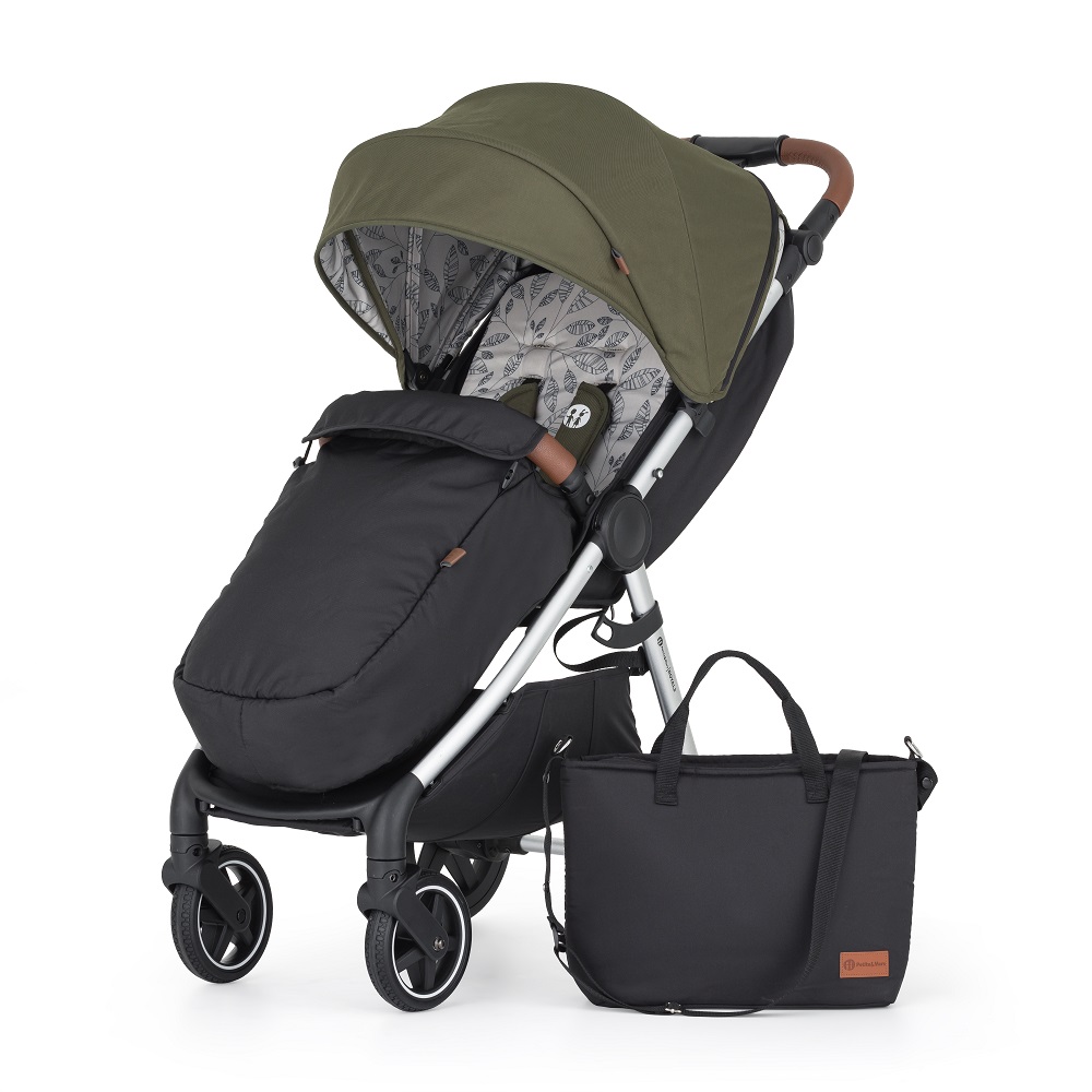 PETITE&MARS Kočík športový Royal3 Silver Mature Olive - Image 2
