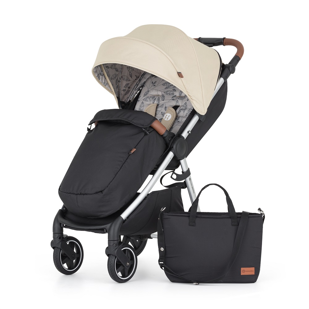 PETITE&MARS Kočík športový Royal3 Silver Sahara Beige