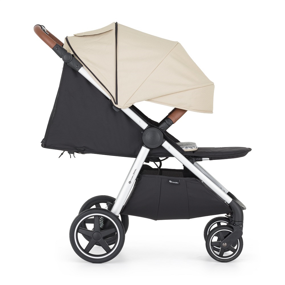 PETITE&MARS Kočík športový Royal3 Silver Sahara Beige - Image 6
