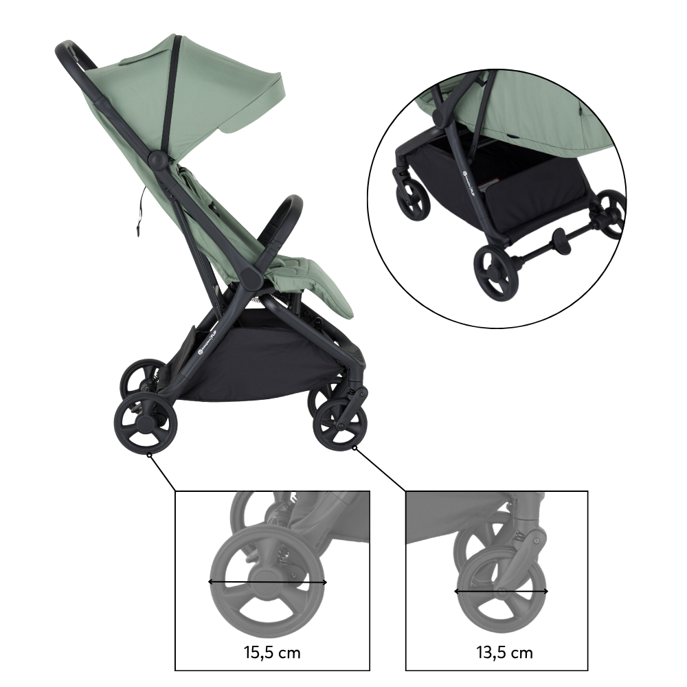 PETITE&MARS Kočík športový Flip Matcha Green - Image 14