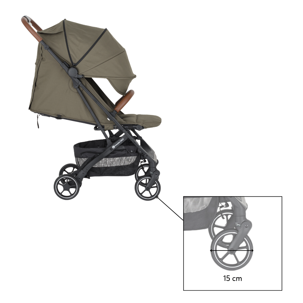 PETITE&MARS Kočík športový Fly Mature Olive - Image 16