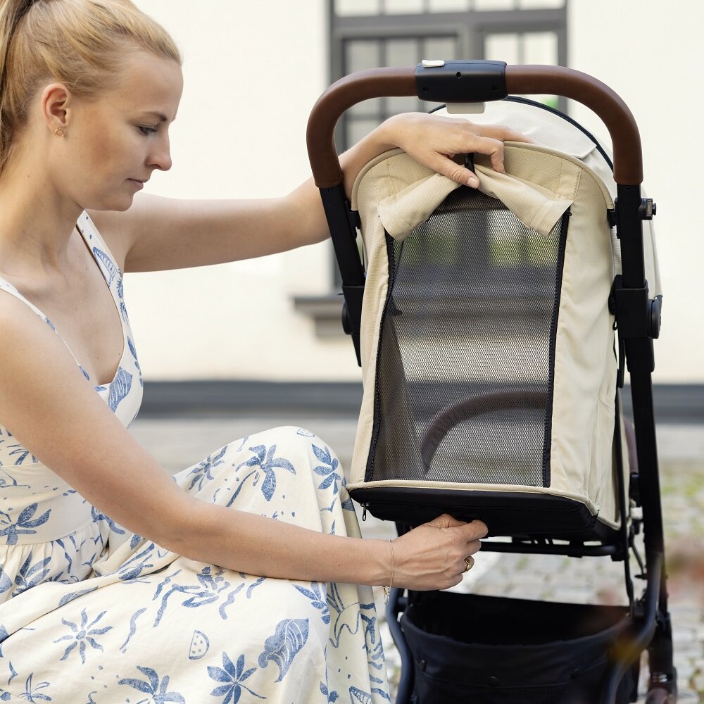 PETITE&MARS Kočík športový Fly Sahara Beige - Image 12