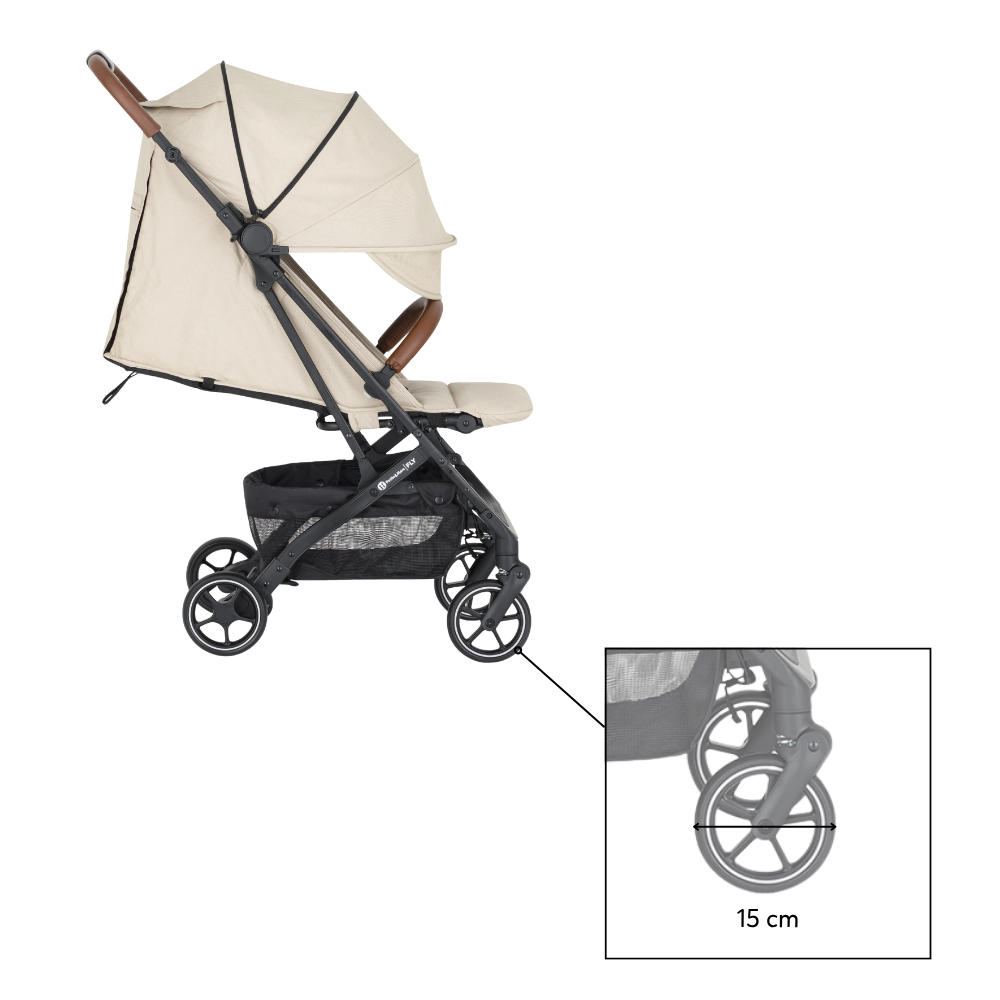 PETITE&MARS Kočík športový Fly Sahara Beige - Image 16