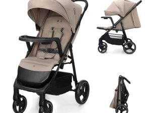 KINDERKRAFT Kočík športový Trig 3 Tray Stone Beige