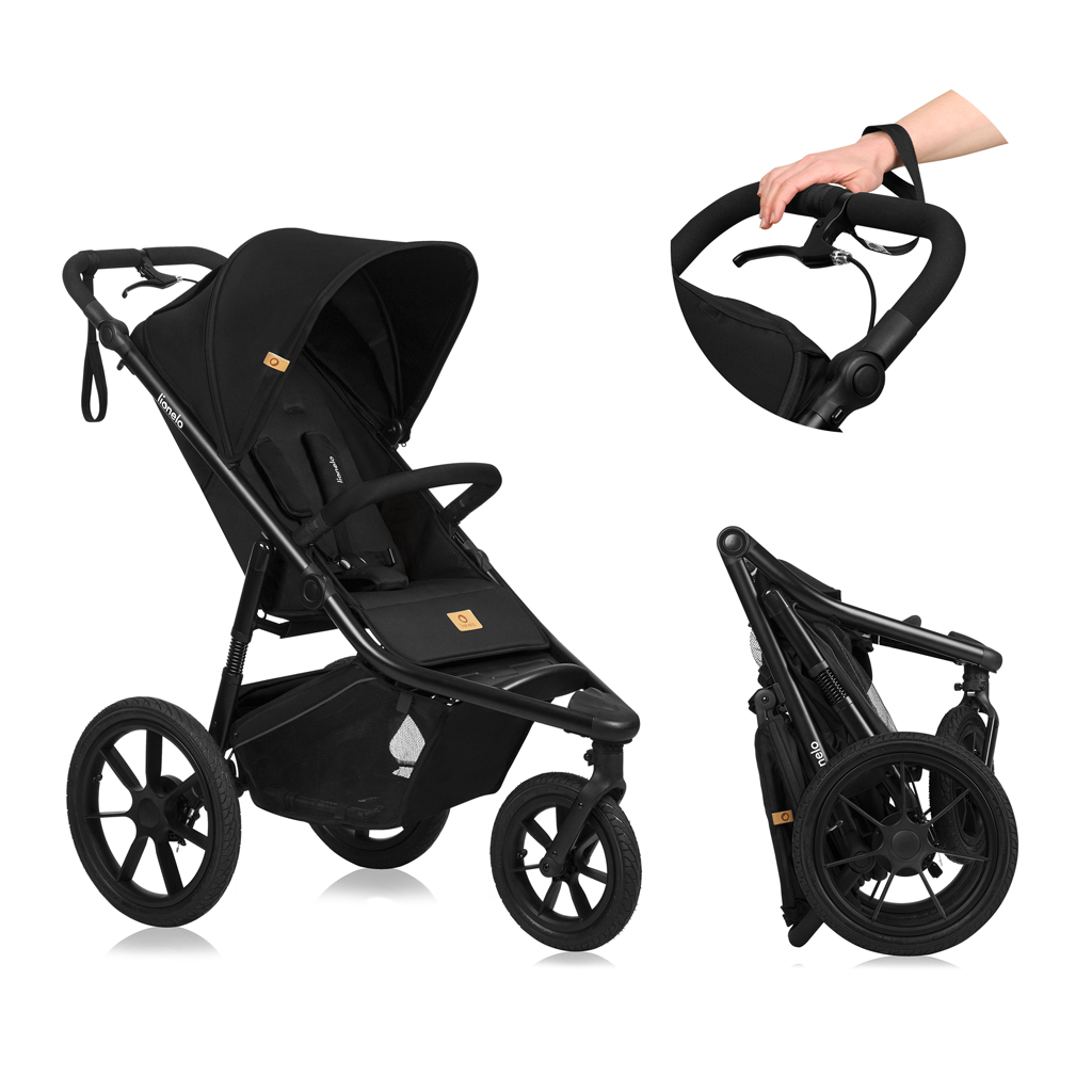 LIONELO Kočík športový Azura Black Onyx - Image 2
