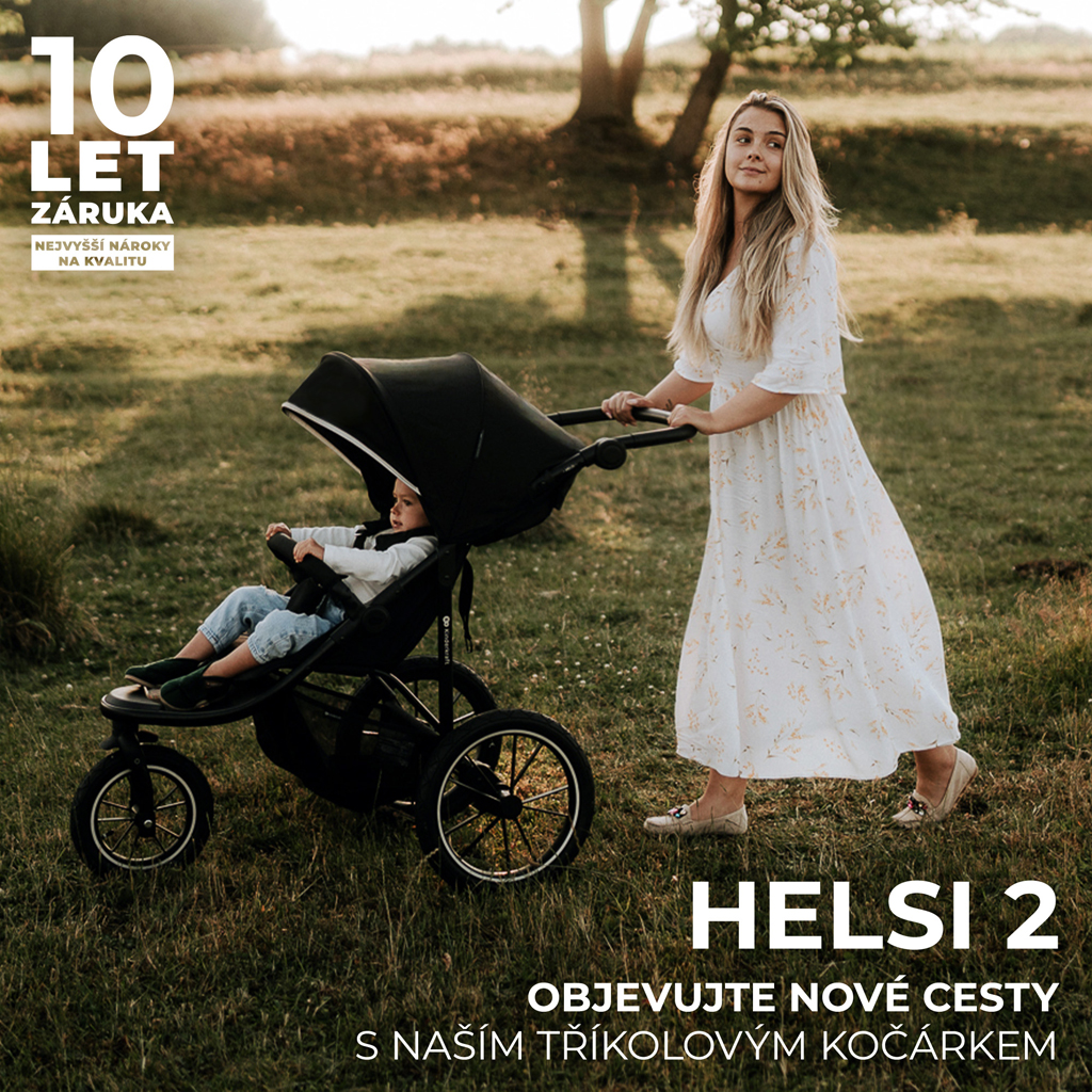 KINDERKRAFT Kočík športový Helsi2 Grey - Image 4