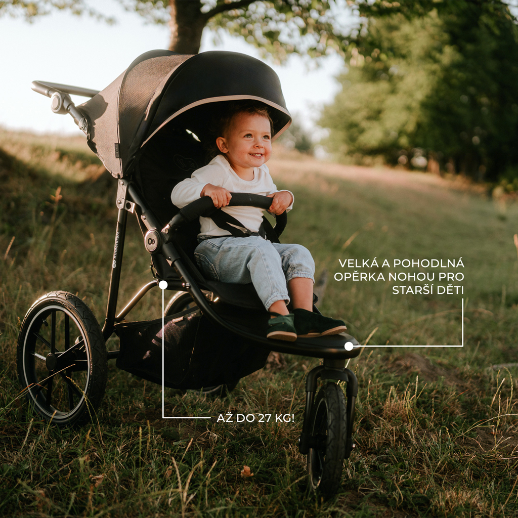 KINDERKRAFT Kočík športový Helsi2 Grey - Image 10
