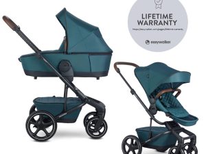 EASYWALKER Kočík kombinovaný Harvey⁵ Premium 2v1 Jade Green LITE RWS
