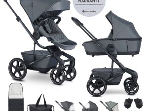 EASYWALKER Kočík kombinovaný Harvey⁵ Premium Mineral Grey XXL RWS
