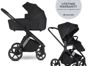 EASYWALKER Kočík kombinovaný Zoey Pure Black