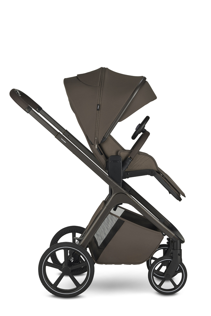 EASYWALKER Kočík kombinovaný Zoey Chestnut Brown + CBX By CYBEX Aton B2 i-Size + základňa - Image 21