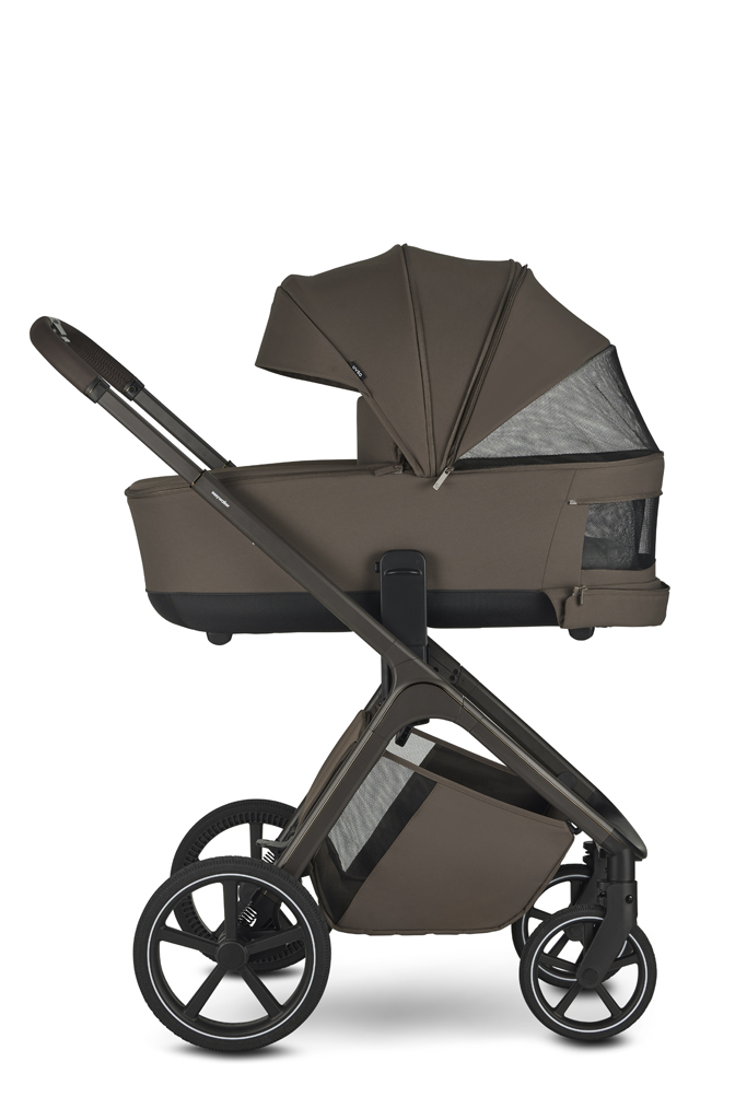 EASYWALKER Kočík kombinovaný Zoey Chestnut Brown + CBX By CYBEX Aton B2 i-Size + základňa - Image 22