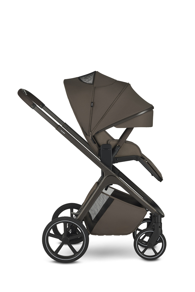 EASYWALKER Kočík kombinovaný Zoey Chestnut Brown + CBX By CYBEX Aton B2 i-Size + základňa - Image 36