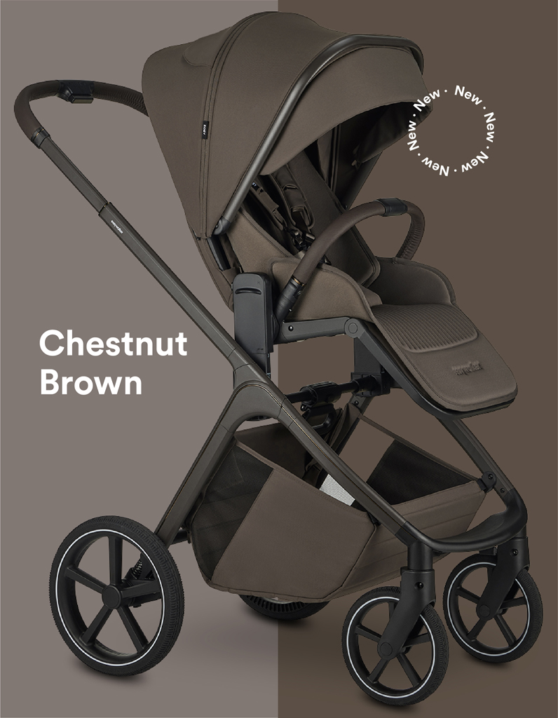 EASYWALKER Kočík kombinovaný Zoey Chestnut Brown + CBX By CYBEX Aton B2 i-Size + základňa - Image 40