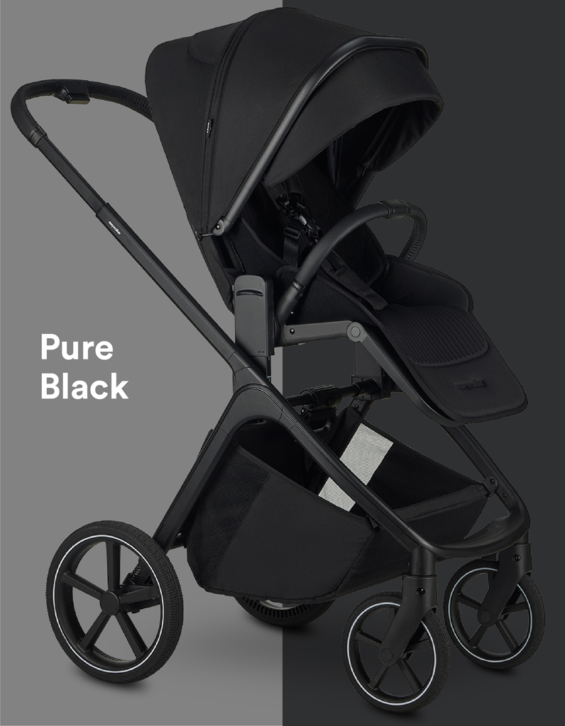 EASYWALKER Kočík kombinovaný Zoey Pure Black + CBX By CYBEX Aton B2 i-Size + základňa - Image 31