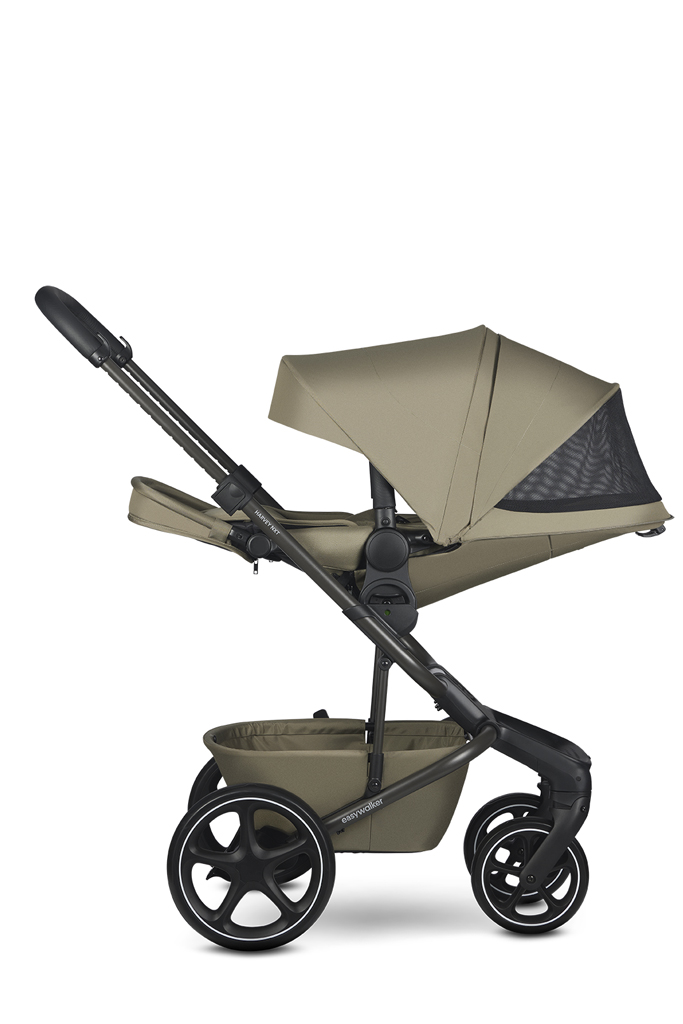 EASYWALKER Set XL kočík kombinovaný Harvey NXT s príslušenstvom Moss Green - Image 17