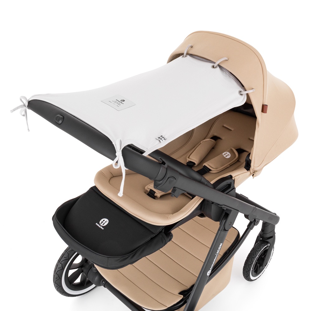 PETITE&MARS Clona slnečná do kočíka Sunny Mocha Mousse - Image 5