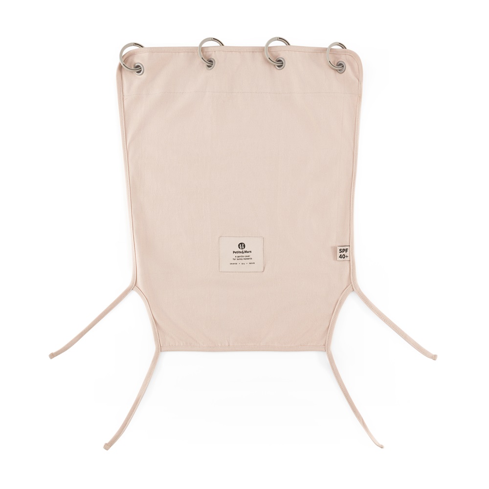 PETITE&MARS Clona slnečná do kočíka Sunny Rose Petal