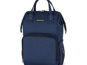 PETITE&MARS Batoh prebaľovací na kočík Jack série Catchthemoment Dark Blue