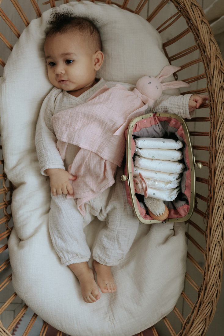 Příruční taška Zip&Go Elodie Details - Pink Petit River Rose - Image 4