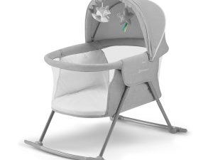 KINDERKRAFT Postieľka detská 3v1 Lovi Gray
