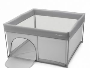 KINDERKRAFT Ohrádka pre deti skladacia Ziki Light Grey