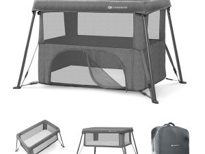 KINDERKRAFT Postieľka cestovná Cami Grey