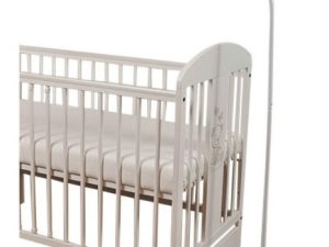 EKO Držiak na baldachýn samostatne stojaci kovový White 1,6m