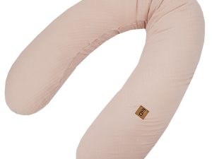 EKO Vankúš na dojčenie mušelínový Powder pink 180 cm